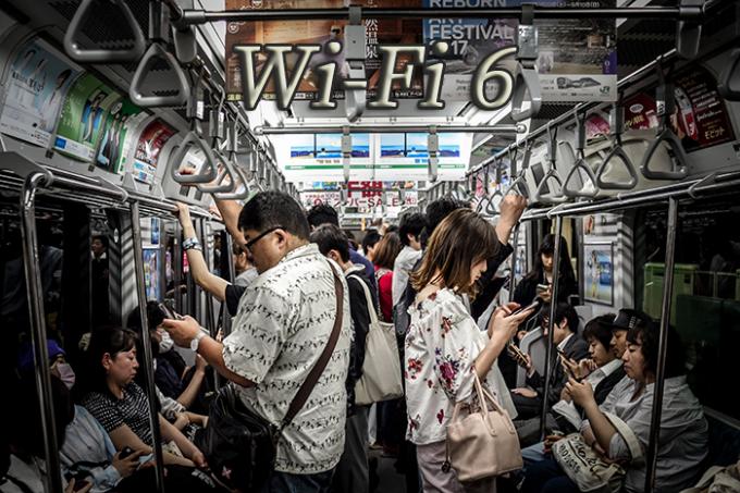 Dispositif actionné de Wi-Fi 6 PoE